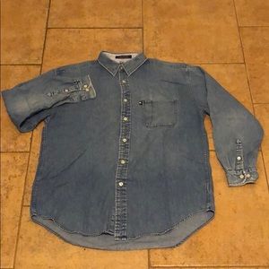 Vintage Tommy Hilfinger Jean shirt